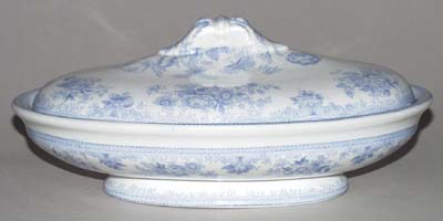 Vegetable Dish with Cover c1900